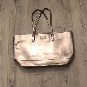 LAST CHANCE! DONATING SOON! Silver NY&Co Tote Bag